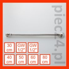 Wąż przyłączeniowy GW / GW 1 / 2"x1 / 2"