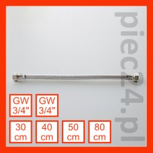 Wąż przyłączeniowy GW / GW 3 / 4"x3 / 4"