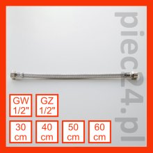 Wąż przyłączeniowy GW / GZ 1 / 2"x1 / 2"